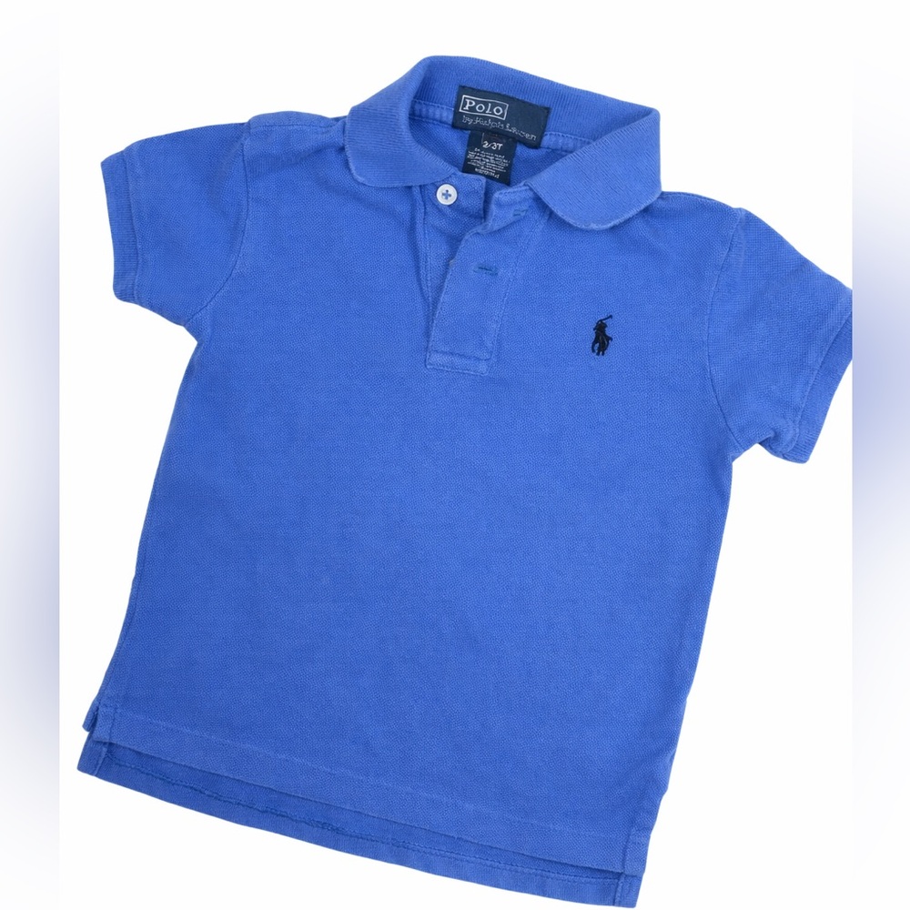 POLO RALPH LAUREN Blue Toddler polo shirt- Size 2T